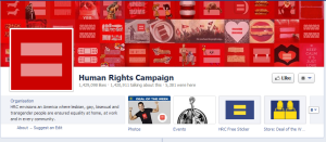 Human Rights Campaign Equality Page
